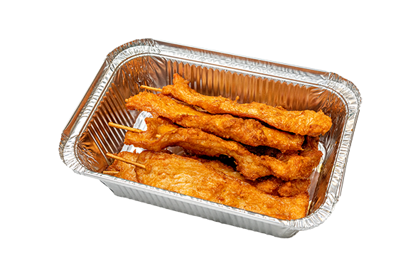 005 Brochetts de poulet sauce satay